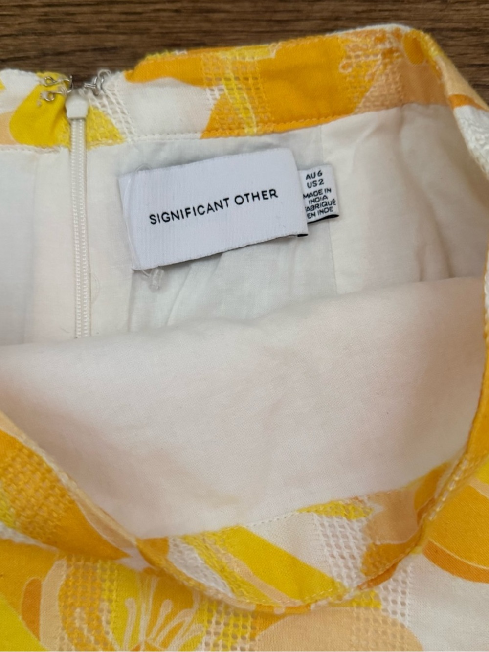 Significant Other Isla Yellow Floral Skirt - Picture 7 of 8